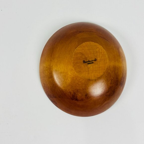 Baribocraft Canada 2 Wooden Bowls & Pear Shape Wooden Bowl Home Kitchen Decor - Picture 5 of 10